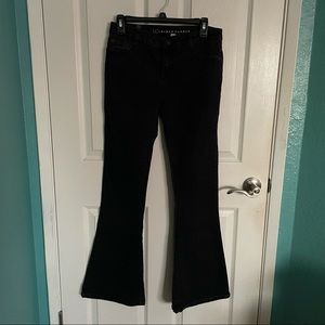 lauren conrad black bootcut low rise jeans